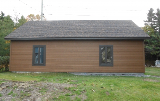 Construction d'un garage - Jeff Tech Rimouski
